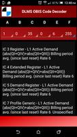 DLMS/COSEM OBIS Code Decoder plakat