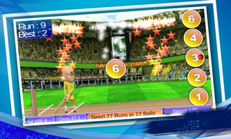 Motu Patlu Cricket Game syot layar 3