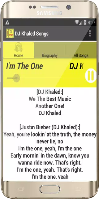 Dj Khaled Im the One APK for Android Download