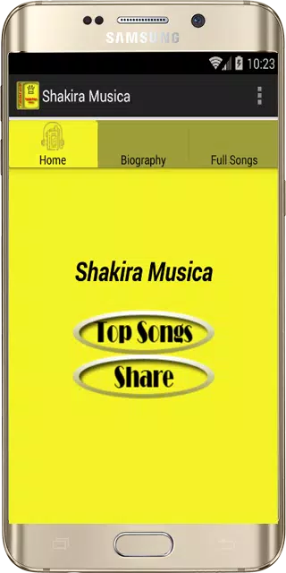 Descarga de APK de Letras Me Enamoré Shakira MP3 para Android