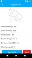 پوستر Sheet Metal Development Calculator