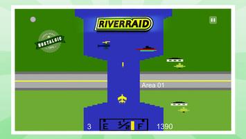 river Raid  Free Affiche