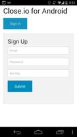 Close.io (unofficial) captura de pantalla 1