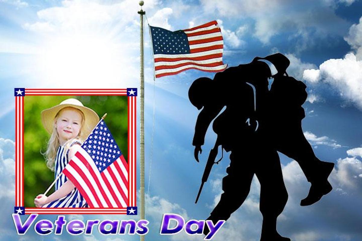 Veterans Day Photo Frames For Android Apk Veterans Day Photo Frames Poster Screenshot 1