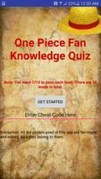 Fanmade One Piece Quiz ภาพหน้าจอ 1