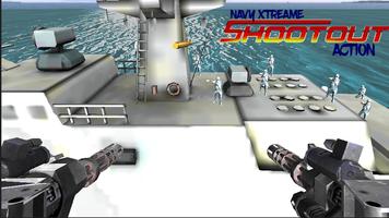 Navy xtreme Shootout Action capture d'écran 1