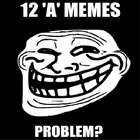 12 'A' Memes icône