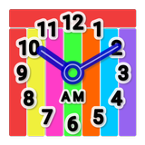 Color Clock Widget أيقونة