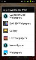 HTC EVO3D Stock Wallpapers پوسٹر
