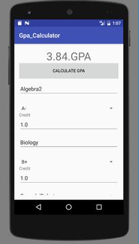 simple gpa calculator for android apk download