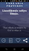 Tanzania Proverbs capture d'écran 1