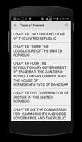 Tanzania Constitution capture d'écran 2