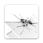 broken screen prank icon