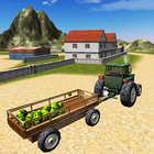 Tractor Driver Cargo ícone