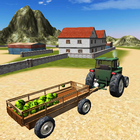 Tractor Driver Cargo Zeichen