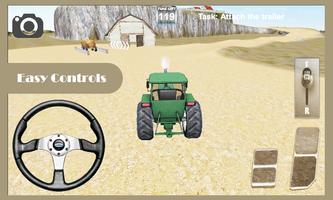 Tractor Driver Cargo Plakat