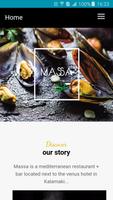 MASSA cuisine+bar पोस्टर