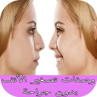 وصفات تصغير الأنف بدون جراحة 圖標