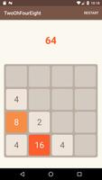 TwoOhFourEight - ad free 2048 Screenshot 1