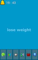 Poster lose weight - free