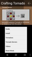 Tornado Mod for Minecraft Pro! ảnh chụp màn hình 2