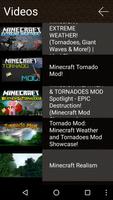 Tornado Mod for Minecraft Pro! تصوير الشاشة 3