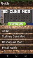 3D Guns Mod for Minecraft Pro! Affiche