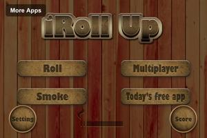 iRoll Up: Roll & Smoke Game! Affiche
