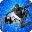 Black Spider Robot Hero APK