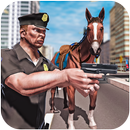 police horse chase vs NYC gangster APK