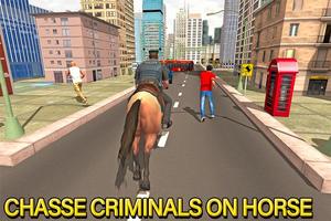 Police Horse Chase vs NYC Gangster Affiche