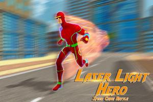 Laser Light Hero Speed Crime Battle capture d'écran 3
