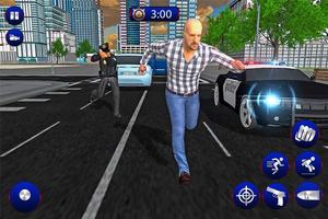 Crime Police Gangster Chase Simulator capture d'écran 1