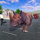 APK wild rhino city rampage