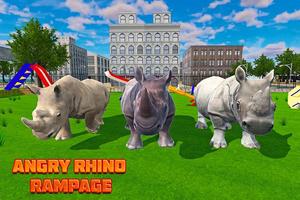 wild rhino city rampage capture d'écran 3