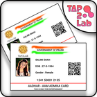 Fake Aadhar Card Prank आइकन