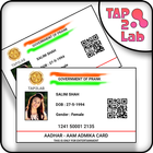 Fake Aadhar Card Prank icon