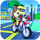 Moto Bike Taxi Drive: Craft Edition icon