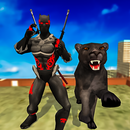 Multi Panther Heroes vs Mafia Super Villains APK