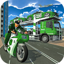 US Border Police ATV Quad Bike Plane Transport Sim APK