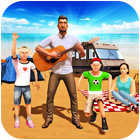 Virtual Happy Family: Holiday Camping icône