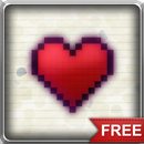 8-Bit Hearts 3D Live Wallpaper APK