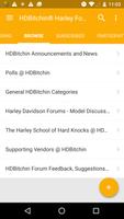 HDBitchin Harley Forum Cartaz