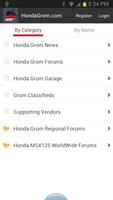 Honda Grom Forum App اسکرین شاٹ 1