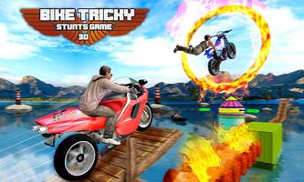 Bike Tricky Stunts Game 2018 Plakat