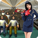 Virtual Air Hostess: Modern Attendant Simulator 3D APK