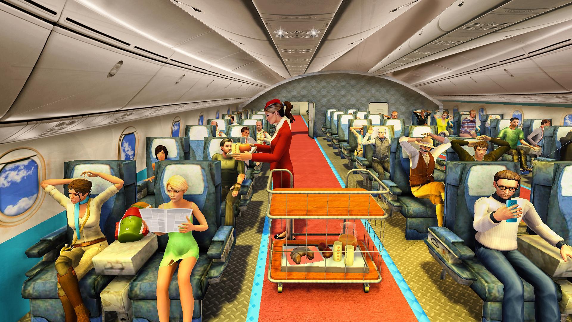Virtual Air Hostess Modern Attendant Simulator 3d For Android Apk Download - cabin crew simulator on roblox youtube