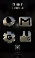 DUKE black silver 3D HD Icon P Ekran Görüntüsü 3