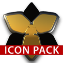 NEMESIS HD Icon Pack gold blac APK