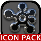Beyond black platin icon pack  أيقونة